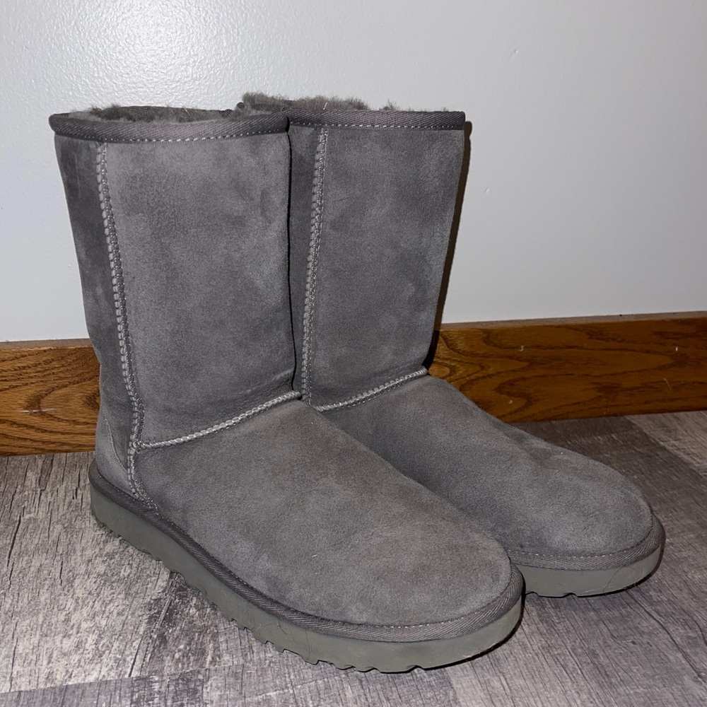 Gray Ugg Boots (Size 9)